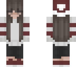 girl in white jacket