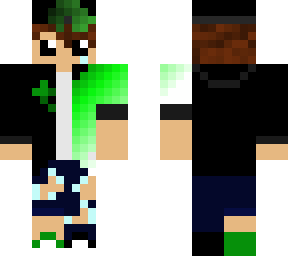 green sad boy