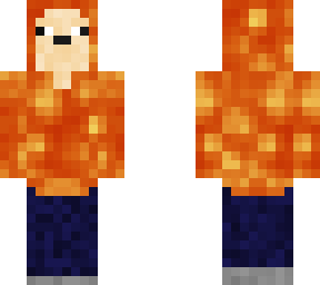 guy in lava hoodie