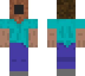 hunchback steve (when wearing look down)