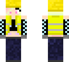 my skin, but construction worker