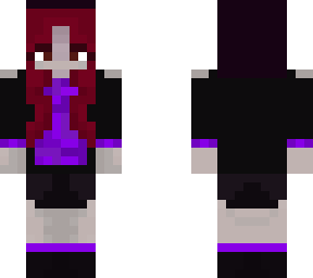 nether portal hoodie girl