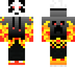 panda fire hoodie