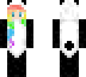 panda rainbow