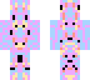 pink and blue spider