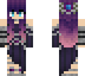 purple hair