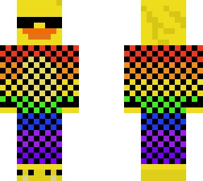 rainbow duck for duck