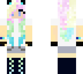 rainbow fox girl