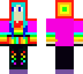 rainbow girl