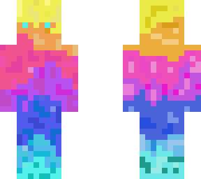 rainbow ombre cyborg