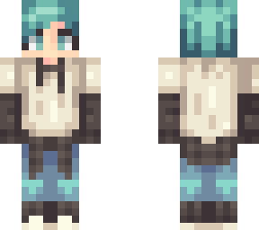 short blue hair girl (edited)