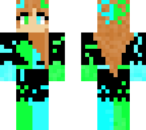 water and acid girl