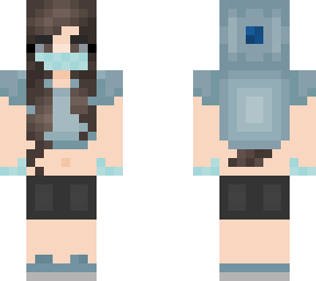 whale girl in shorts quarantine a little better