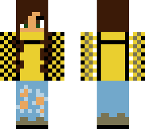 yellow shirt
