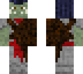 burned orc knight