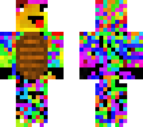 derpy rainbow turtle