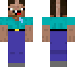 Derpy Steve With Good Hair Cut | Minecraft Skin