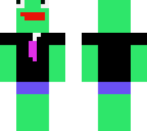 frog in a suit