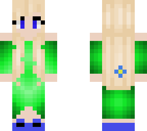 green girl