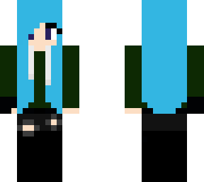 green hoodie