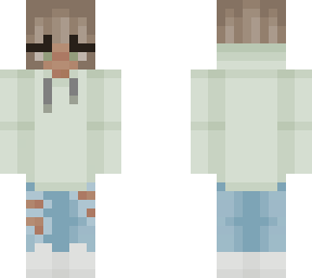 hoodie brunnete