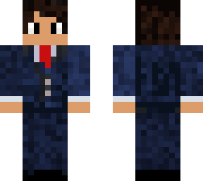 insgl in an indigo suit