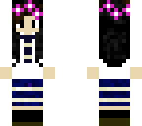 my older sister keoko (in school uniform)