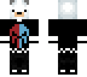 oso polar con calavera