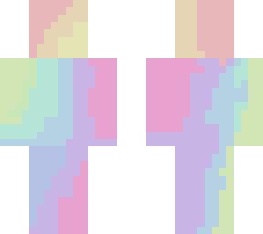 pastel rainbow