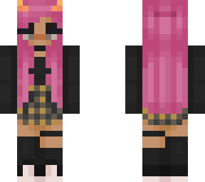 pink haired girl