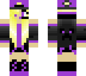 purple gamer girl