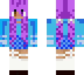 purple girl