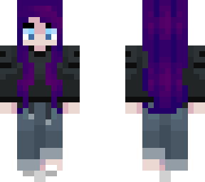purple hair