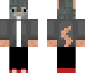 rat with jacket and pants