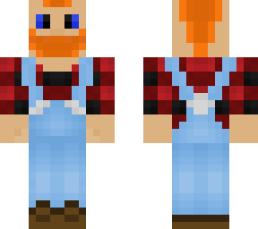 red-haired lumberjack
