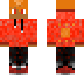 red hoodie
