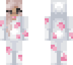 rose but with a strawberry cow onesie