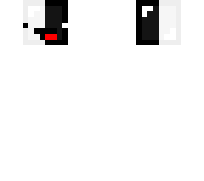 yin yang skeppy skin, but only the head is visible