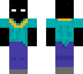 black herobrine with chain