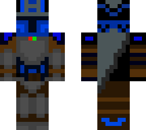 blue mandalorian