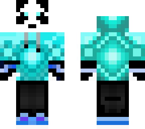 blue panda