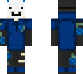 blue rose smily face