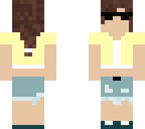 chica en verano
