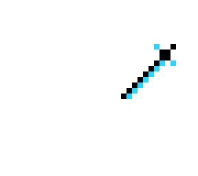 cool blue sword template