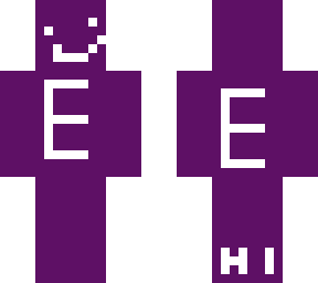 e purple smile