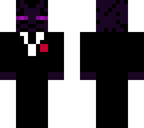 enderman in a tuxedo