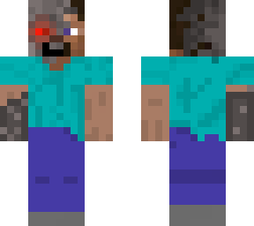 evil cyborg steve