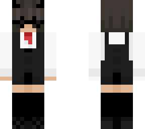 girl in sunglasses and tuxedo b)