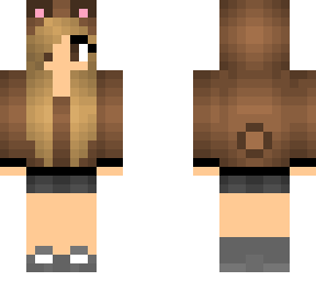girl with bear hoodie remix 2