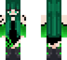 green girl